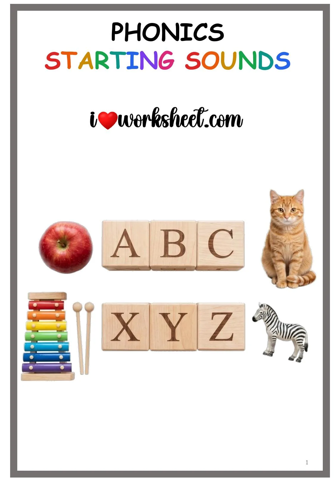 ILoveWorksheet_Starting Sounds-01